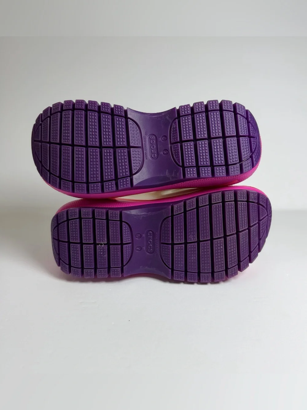 CROCS chunky platform